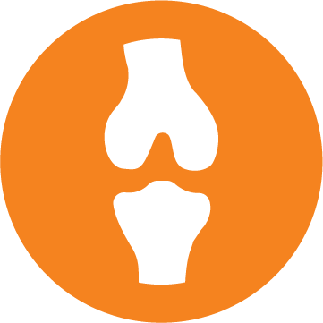 Ikona podpora kostí a kloubů